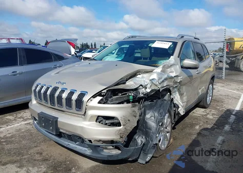 2015 Jeep Cherokee Limited from USA, damaged, VIN 1C4PJLDS5FW628800